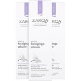 3x Zarqa Reinigingsschuim Sensitive 150 ml