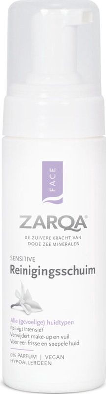 3x Zarqa Reinigingsschuim Sensitive 150 ml