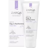 ZARQA Dag- en Nachtcrème Clear Skin - 75 ml - Reguleert Talgproductie