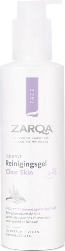 Zarqa Reinigingsgel Clear Skin 200 ml