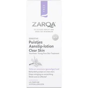 3x Zarqa Aanstip-lotion Clear Skin 20 ml
