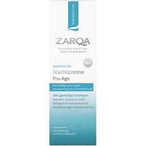 Zarqa Magnesium Magnesium Nachtcrème Pro-Age