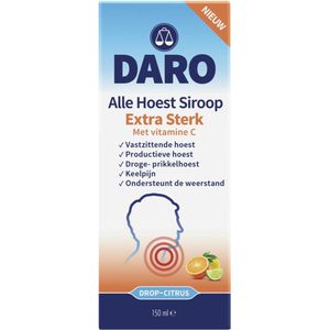 Daro Alle Hoest Siroop Extra Sterk Met Vitamine C