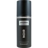 6x Amando Deodorant Spray Noir 150 ml