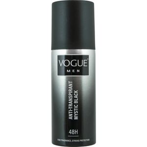 6x Vogue Anti-Transpirant Mystic Black 150 ml
