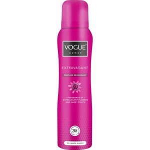 6x Vogue Extravagant Parfum Deodorant 150 ml