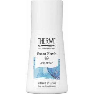 6x Therme Anti-Transpirant Extra Fresh Spray 75 ml