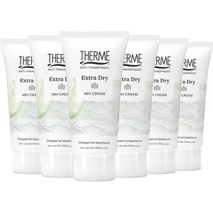 6x Therme Créme Anti-Transpirant Extra Dry 60 ml