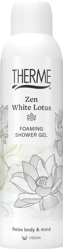 Therme Shower Foaming 200 ml Zen White