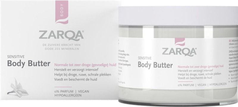 3x Zarqa Bodybutter Sensitive 250 ml