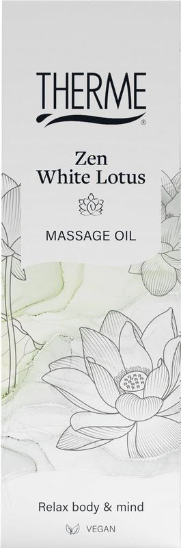 Therme Massage Olie Zen White Lotus 125 ml