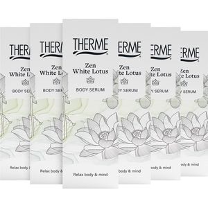 6x Therme Body Serum Zen White Lotus 125 ml