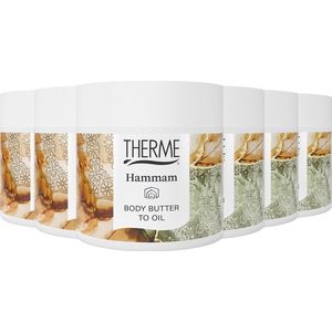 6x Therme Body Butter to Oil Hammam 225 gr