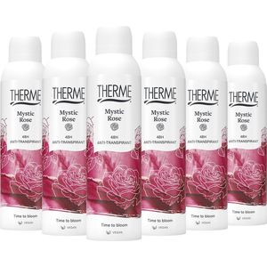 6x Therme Anti-Transpirant Mystic Rose 150 ml