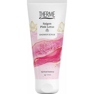 Therme Shower Scrub Saigon Pink Lotus 200 ml