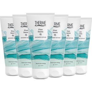 6x Therme Shower Scrub Finn Sauna 200 ml