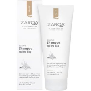 3x Zarqa Shampoo Sensitive Iedere Dag 200 ml