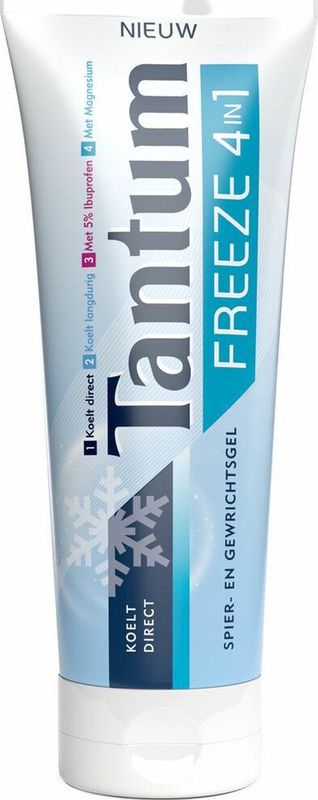 Tantum Freeze 4-in-1 Spierbalsem - Kleurloos - Met 5% Ibuprofen - 100ml