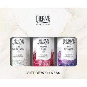 Therme geschenkset foaming shower gel 3*50 ml