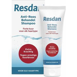 6x Resdan Anti-Roos Shampoo Forte Kuur 125 ml