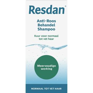 Resdan Anti-Roos Shampoo Normaal tot Vet Haar 125 ml