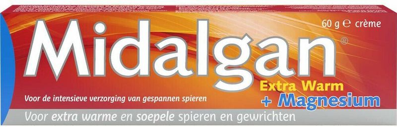 Midalgan Warm Extra + Magnesium - 60 gr - Spierwrijfmiddel