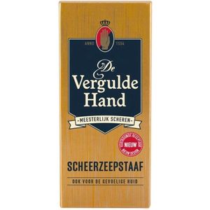 Vergulde Hand Scheerzeepstaaf 75g