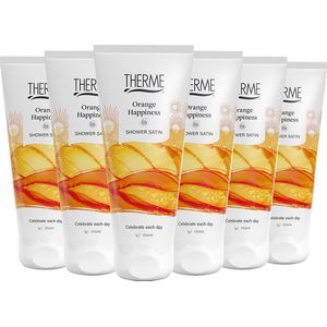 Therme - Orange Happiness - Douchegel - Vegan - Tube van Gerecycled Plastic