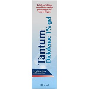 Tantum - Diclofenac 1% Gel - Pijnstillende Gel - 100g