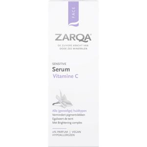 Zarqa - Serum Vitamine C - 30ml - Vegan - Hypoallergeen - Dode Zee Mineralen
