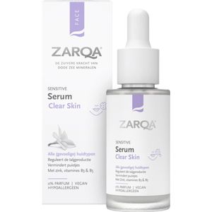 ZARQA - Serum Clear Skin - Gezichtsserum - Dode Zee Mineralen - 30ml