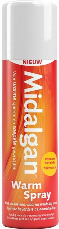 Midalgan Warm Spray 150 ml