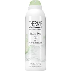 Therme - Extra Dry 96H - Deodorant - Zen White Lotus - 0% Alcohol