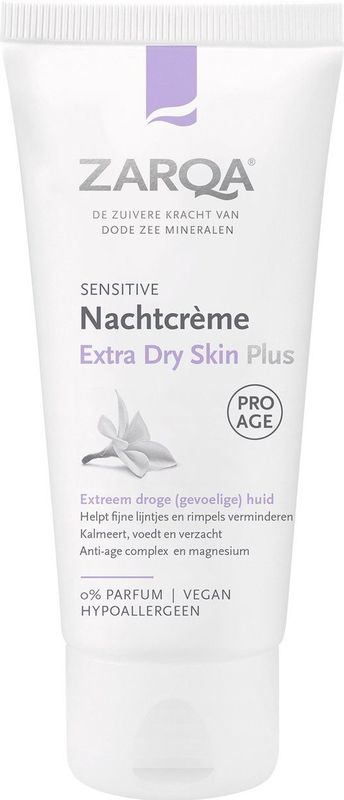 Zarqa Nachtcreme Extra Dry Skin Plus Sensitive 50 ml