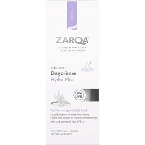 Zarqa Dagcreme Hydra Plus SPF15 Sensitive 50 ml