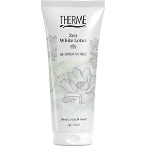 Therme - Zen White Lotus - Douche Scrub - 6 x 200 ml - Voordeelverpakking