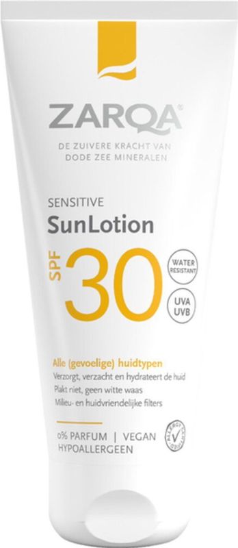 Zarqa - SunLotion SPF 30 - Voordeelverpakking - 6 x 50 ml - Sensitive
