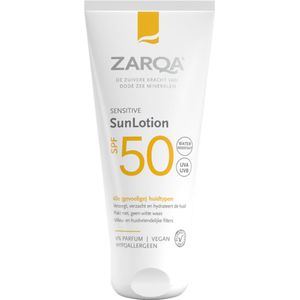 ZARQA SunLotion - SPF50 - Zonnebrand - Vegan - Parfumvrij