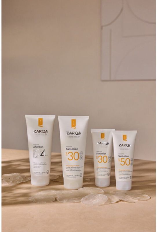 Zarqa - AfterSun Sensitive - 6 x 200 ml - Voordeelverpakking