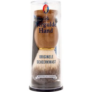 Vergulde Hand Scheerkwast - Voor kappers