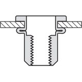 Masterfix - Blindklinkmoer - RVS - M6 - Cilinderkop - Per 250 Stuks
