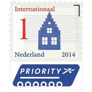 Postzegel internationaal waarde 1 zelfklevend 50st