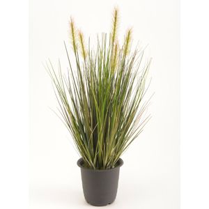 Kunstplant groen gras sprieten 45 cm - Grasplanten/kunstplanten voor binnen gebruik