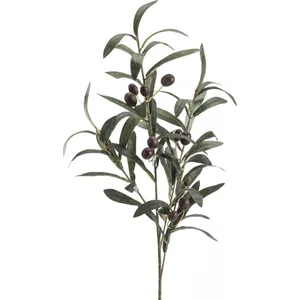 Fopamtri Kunstboom, olijfboom, 180 cm hoog, grote nepplant, olijfzijdeplant, met natuurlijke houten stam en levensechte olijfbladeren, in pot, voor thuis, slaapkamer, kantoor, balkon, decoratief, set