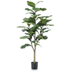 Emerald Kunstplant vioolbladplant 120 cm