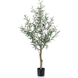 Emerald Künstlicher Olivenbaum im Kunststofftopf 115 cm
