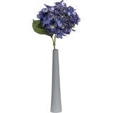 Emerald Kunstbloem hortensia tak - 50 cm - donker blauw - kunst zijdebloem - Hydrangea - decoratie