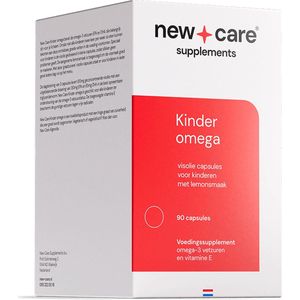 New Care Kinder omega omega 3 vetzuren - lemon - 90 capsules