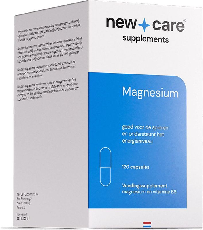 New Care - Magnesium Citraat - 120 Capsules - Vegan