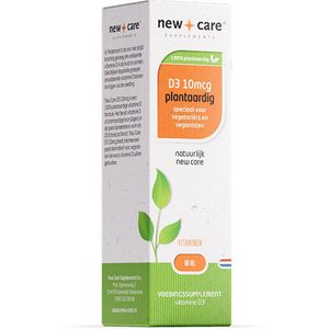 New Care Vitamine D3 druppels plantaardig - 10ml - vegan